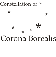 Astro Constellation Corona Borealis